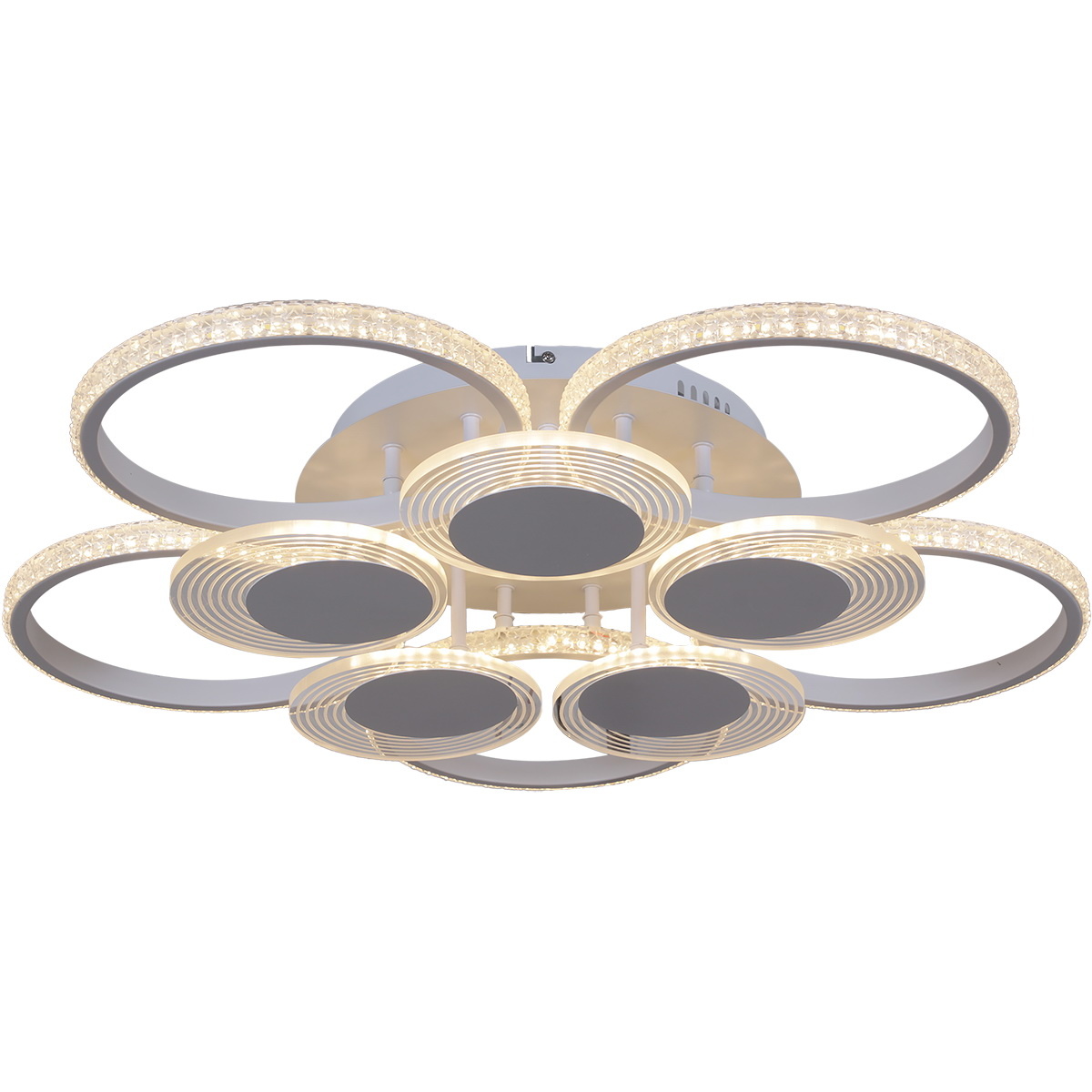 Потолочная люстра Reluce 05883-0.3-5+5C WH