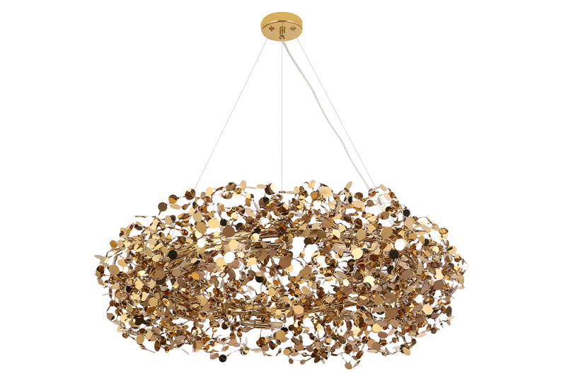 Подвесная люстра Crystal Lux GARDEN SP16 D800 GOLD