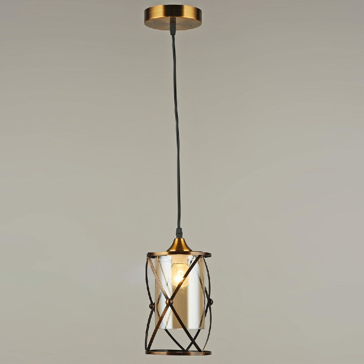 Подвесной светильник Reluce 04951-0.9-01 COP+BK