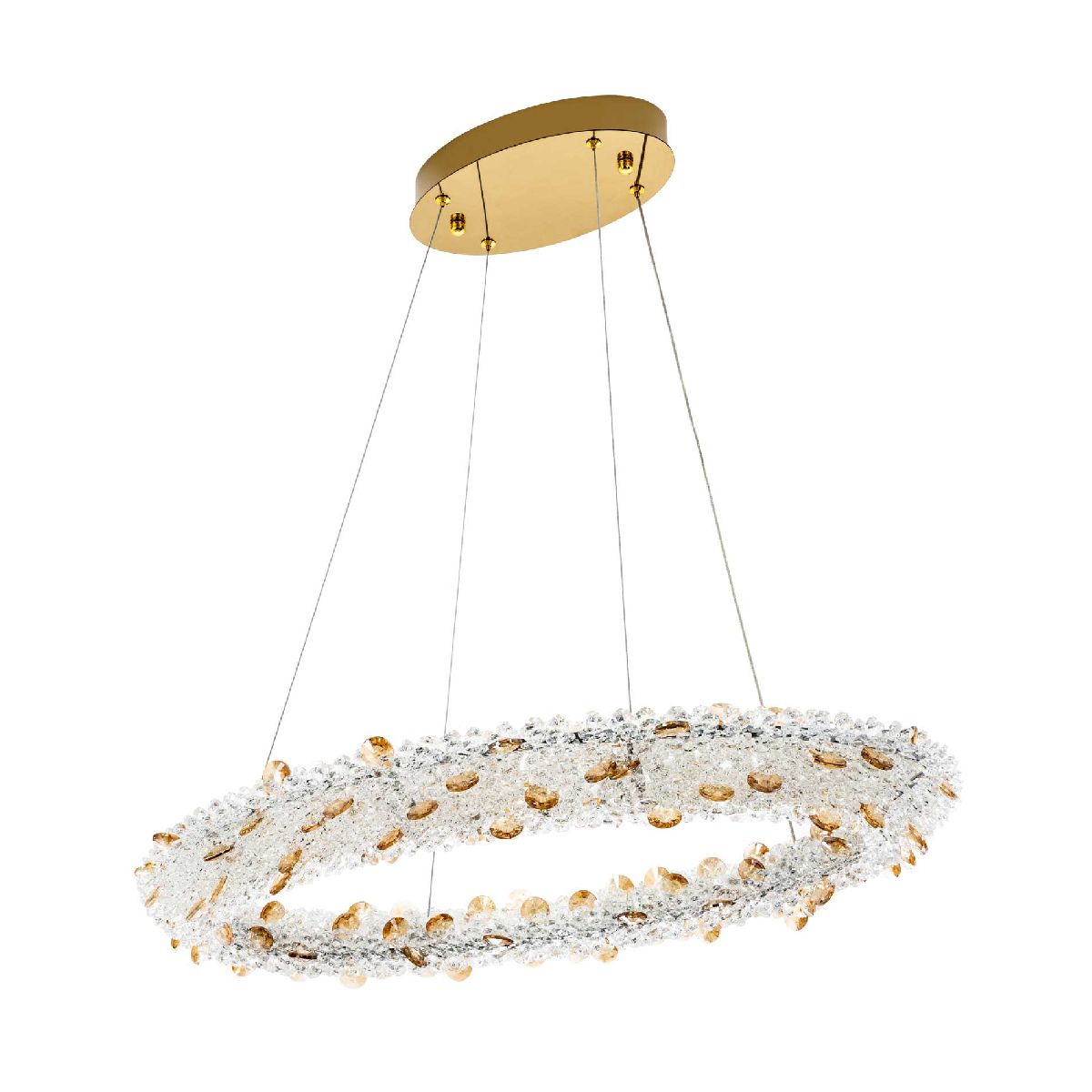 Подвесная люстра с дистанционным управлением Modestyle MS.5006.750 GD