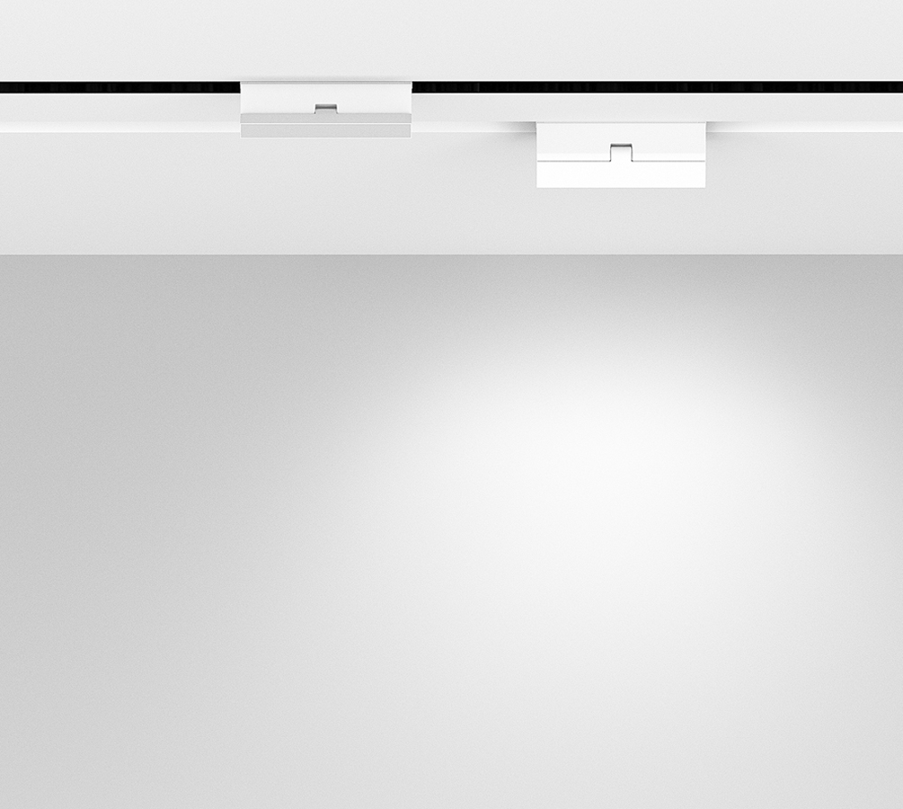 Трековый светильник Luminotti Slimline Pinflat L.220.9.CCT.WH