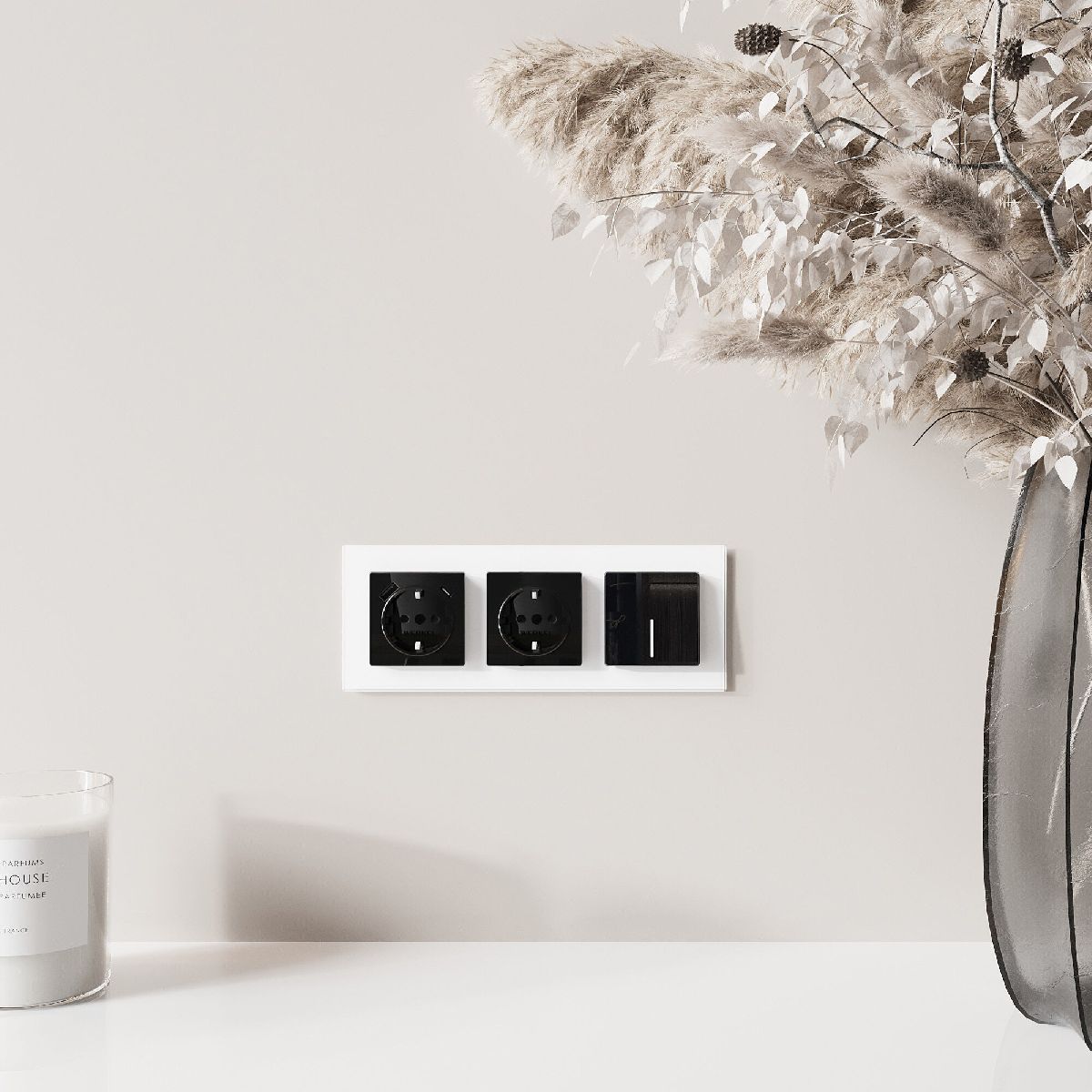 Розетка с заземлением, шторками и USB тип A+C Werkel 4690389197741 W1171748 a064044