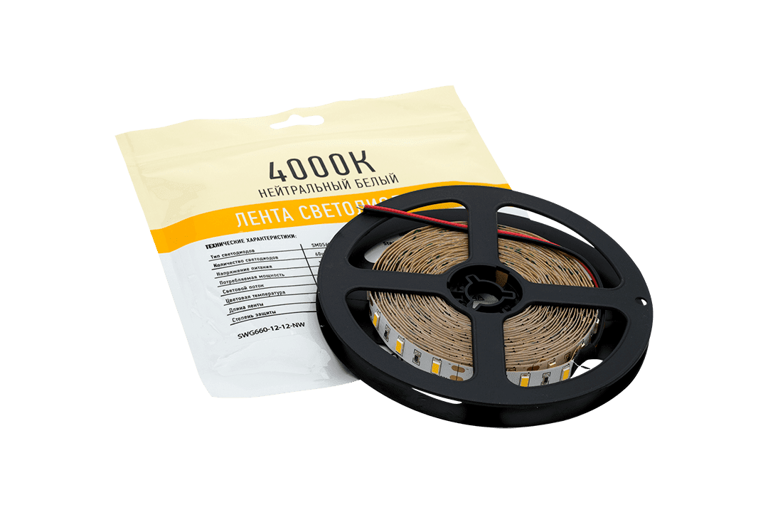 Светодиодная лента SWG SWG660-12-12-NW 001689