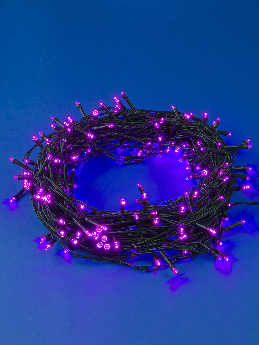 Светодиодная гирлянда Uniel (UL-00007310) розовый ULD-S2000-200/DGA Pink IP20