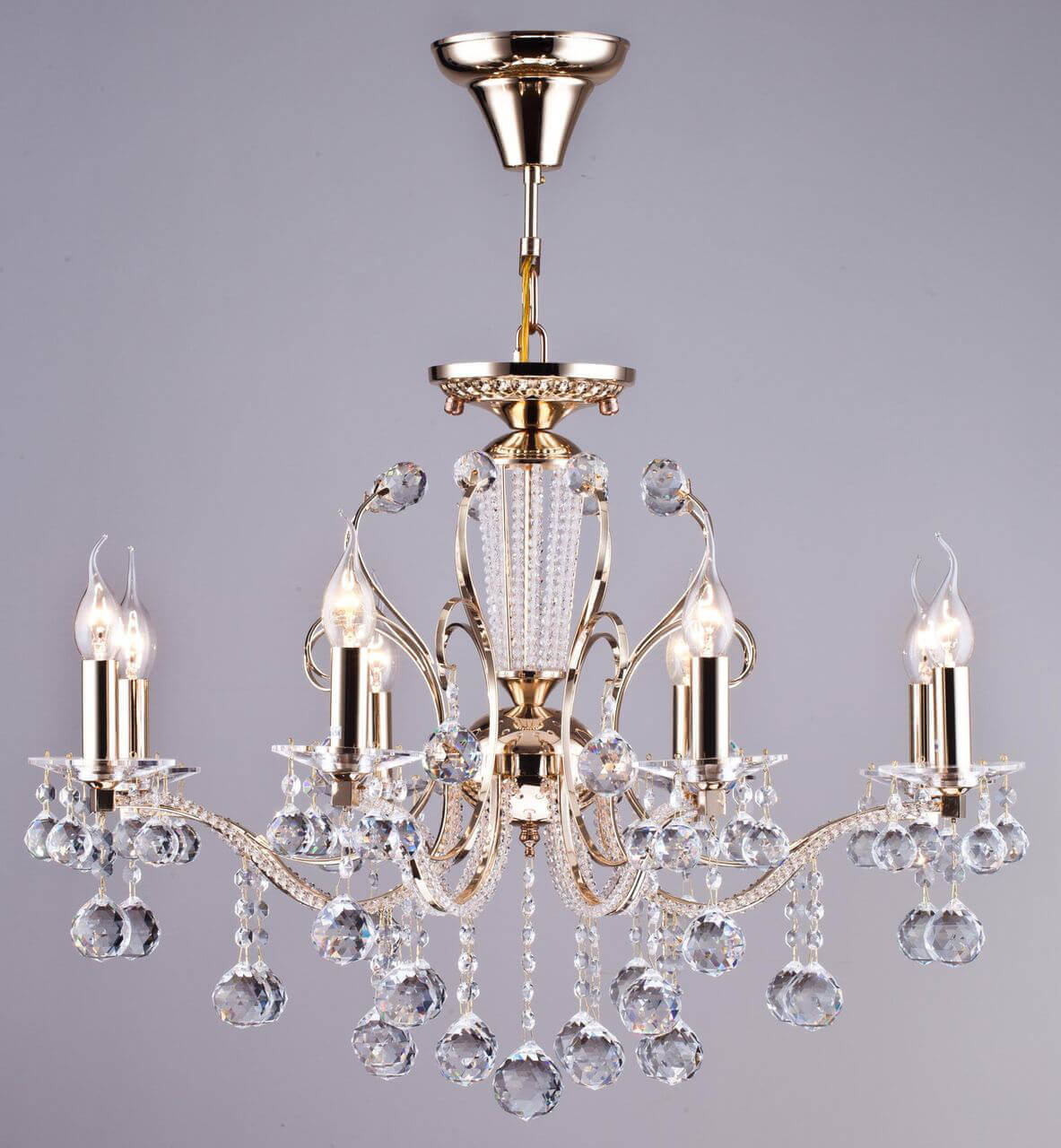 Подвесная люстра Freya Marlin FR1130-PL-08-G