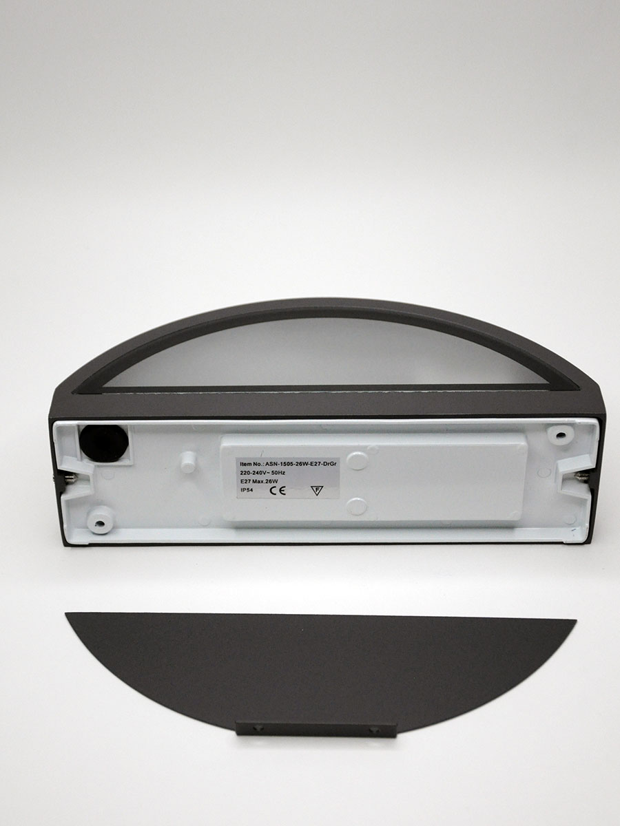 Уличный настенный светильник Elvan PJ-1505/1-E27-Gr