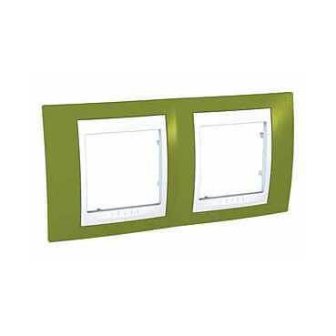 Рамка 2-постовая Schneider Electric Unica Хамелеон MGU6.004.865