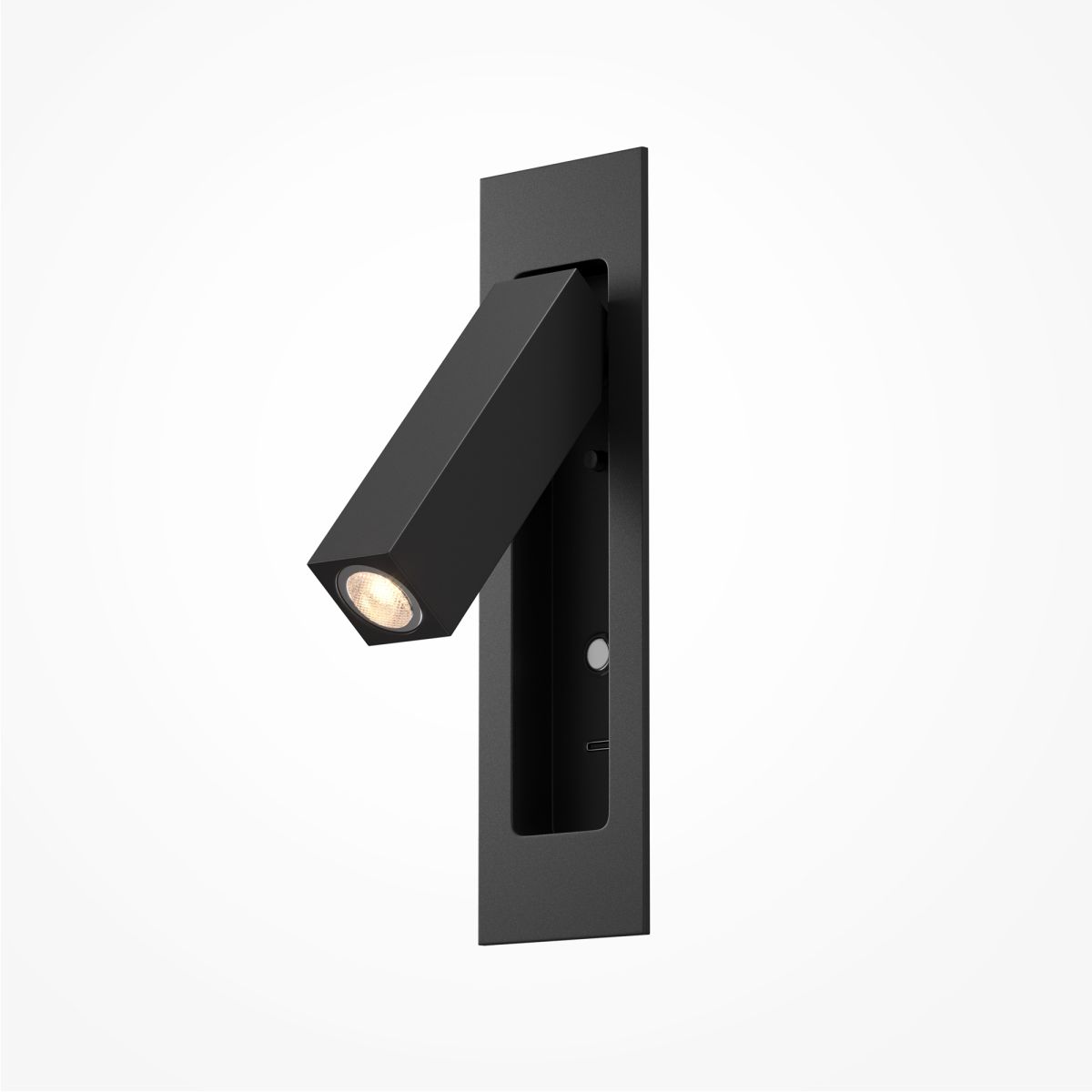 Настенный светильник черный Maytoni Axiom MOD495WL-L3B3K1