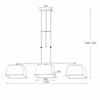 Подвесная люстра Lucide Bilja 17401/03/30