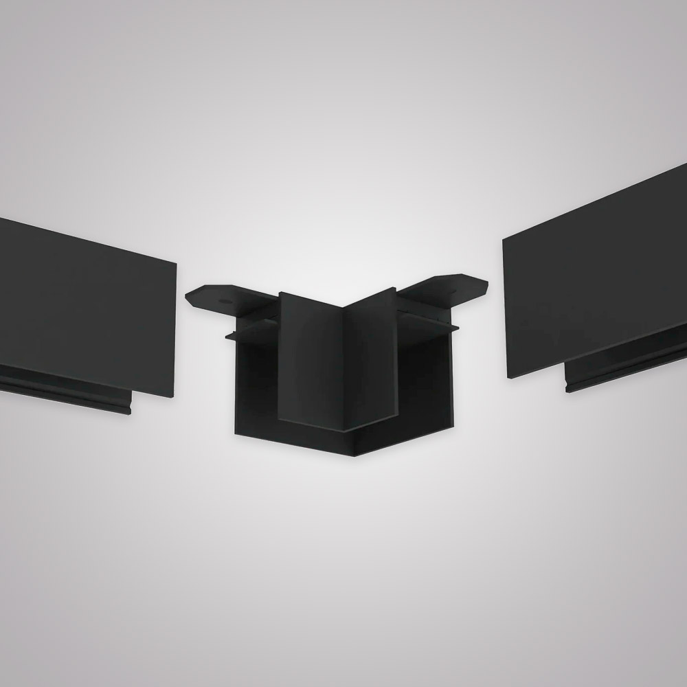 Угловой соединитель AM Group AM543 BK SMART