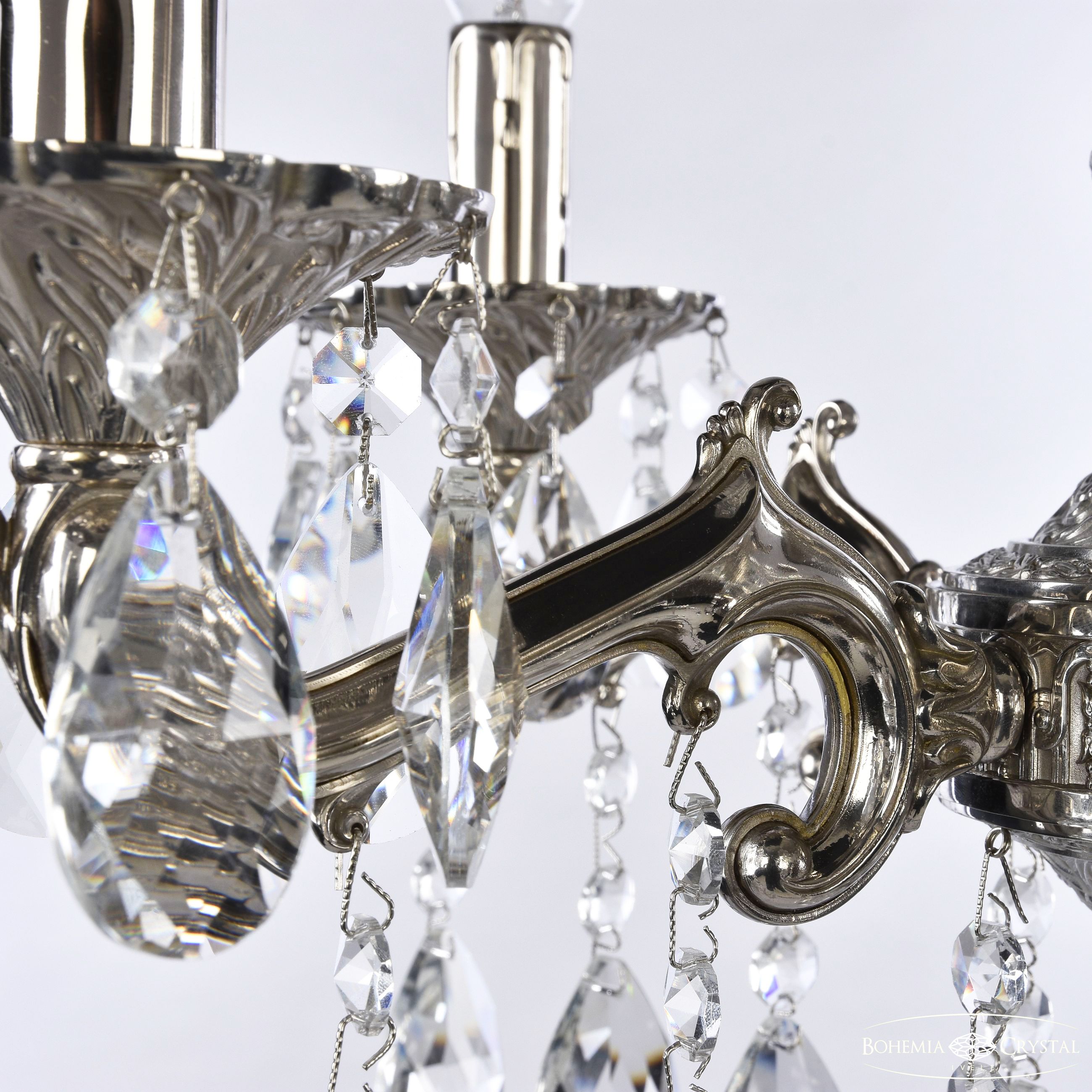 Подвесная люстра Bohemia Ivele Crystal Verona 72102/5/125 A Ni