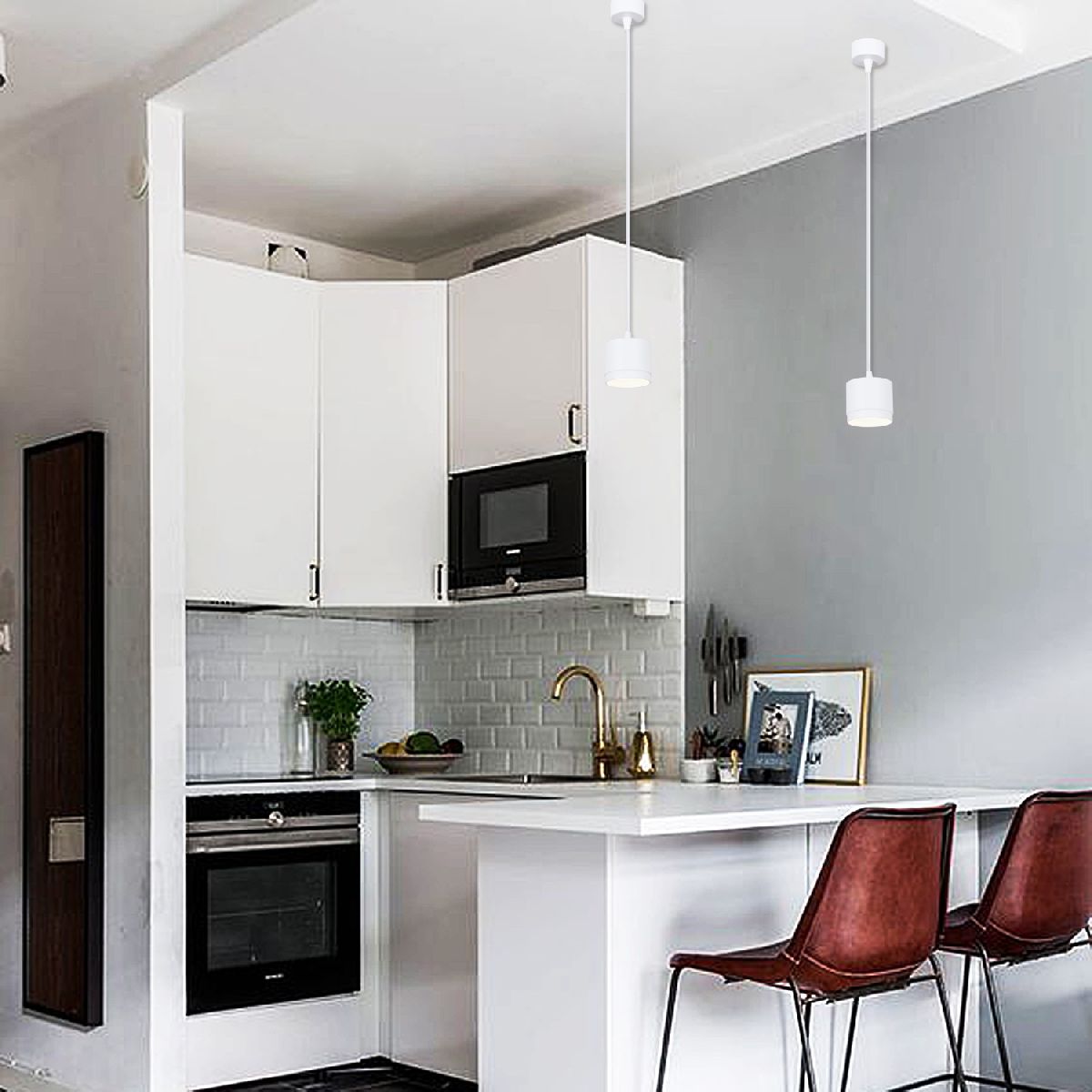 Подвесной светильник Reluce 53007-0.9-001LD GX53 WT