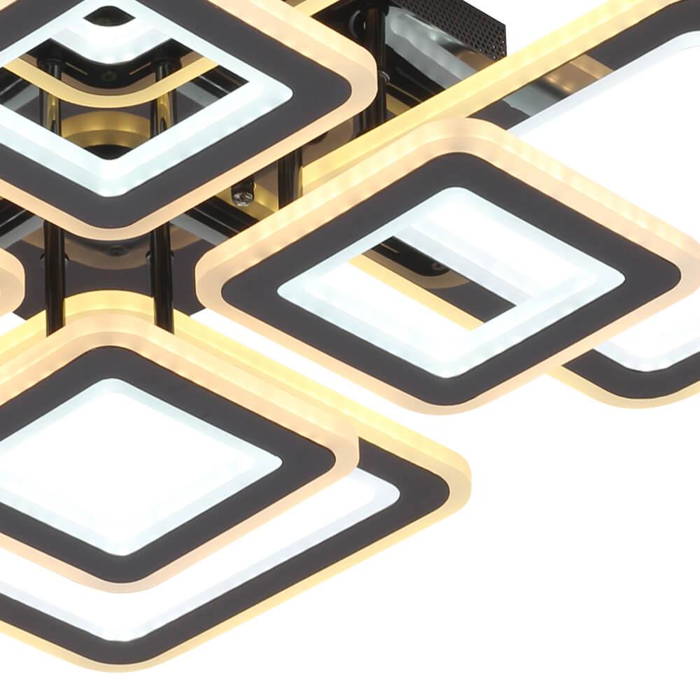 Потолочная светодиодная люстра Seven Fires Loretta SF7011/8C-BKCR