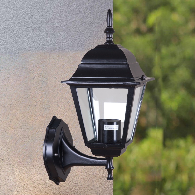 Уличный настенный светильник Reluce 08242-0.2-001W BK