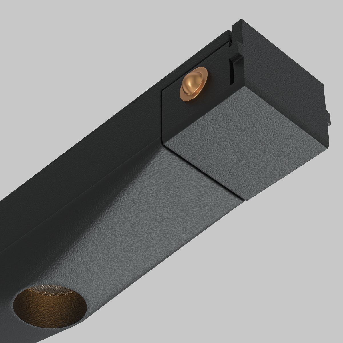 Трековый магнитный светильник Maytoni Spiky TR175-1-12WTW-M-B