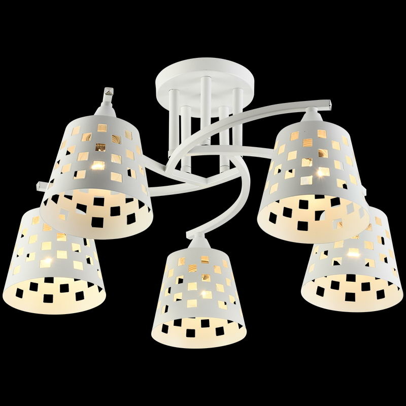 Люстра на штанге Reluce 01384-0.3-05 WH+CR