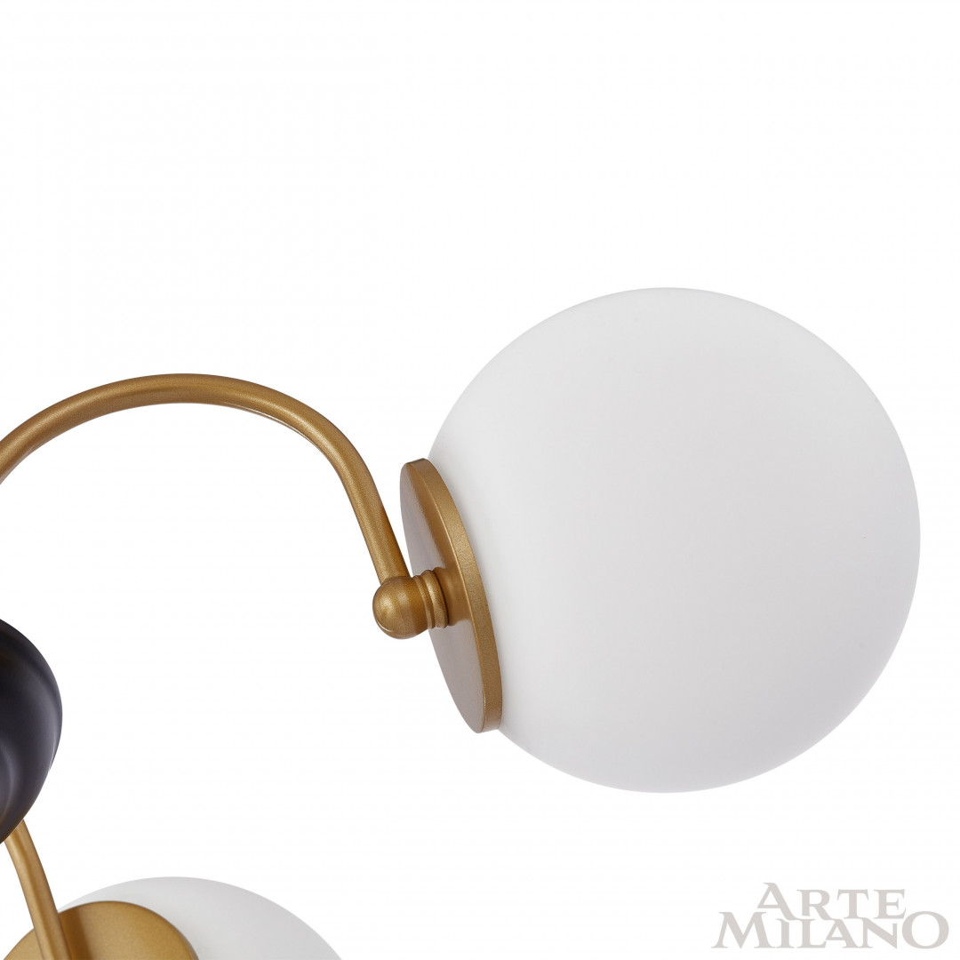 Люстра на штанге Arte Milano Napoli 312066/D700/4 BS/BK