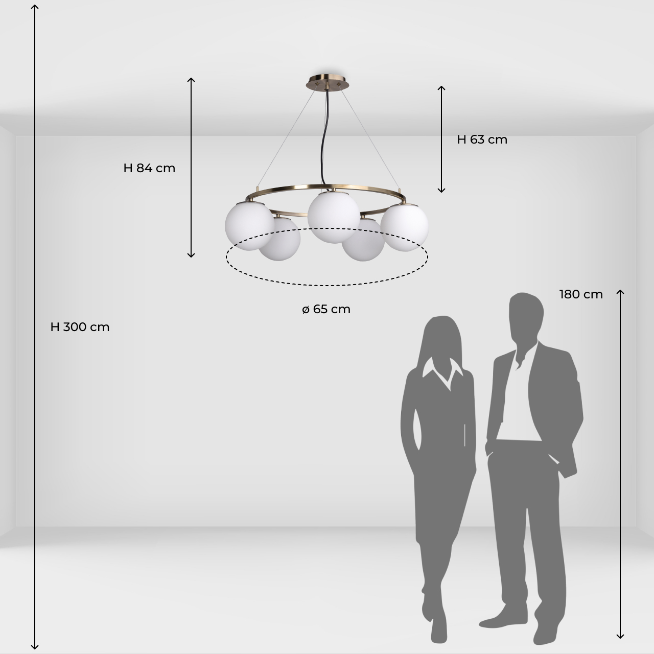 Подвесная люстра De Markt Оливия 306014505
