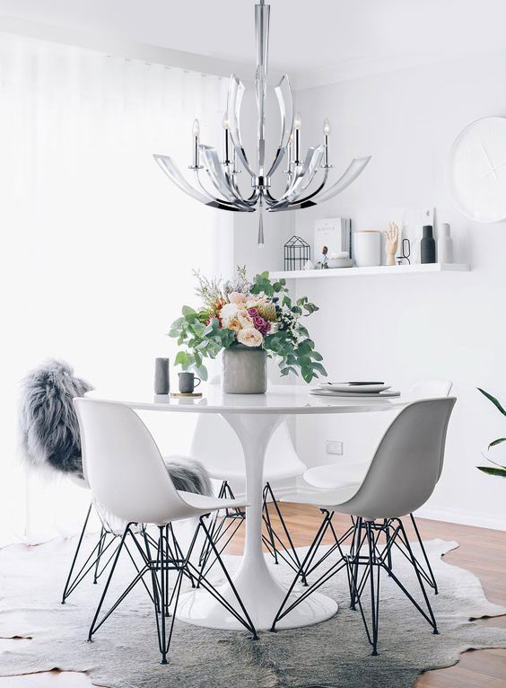 Подвесная люстра Delight Collection Ice Kingdom P68028L-6 chrome