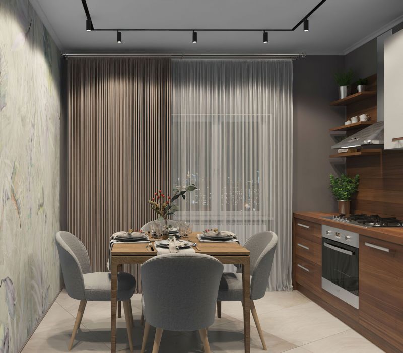 Трековый светодиодный светильник Denkirs DK8007-BK