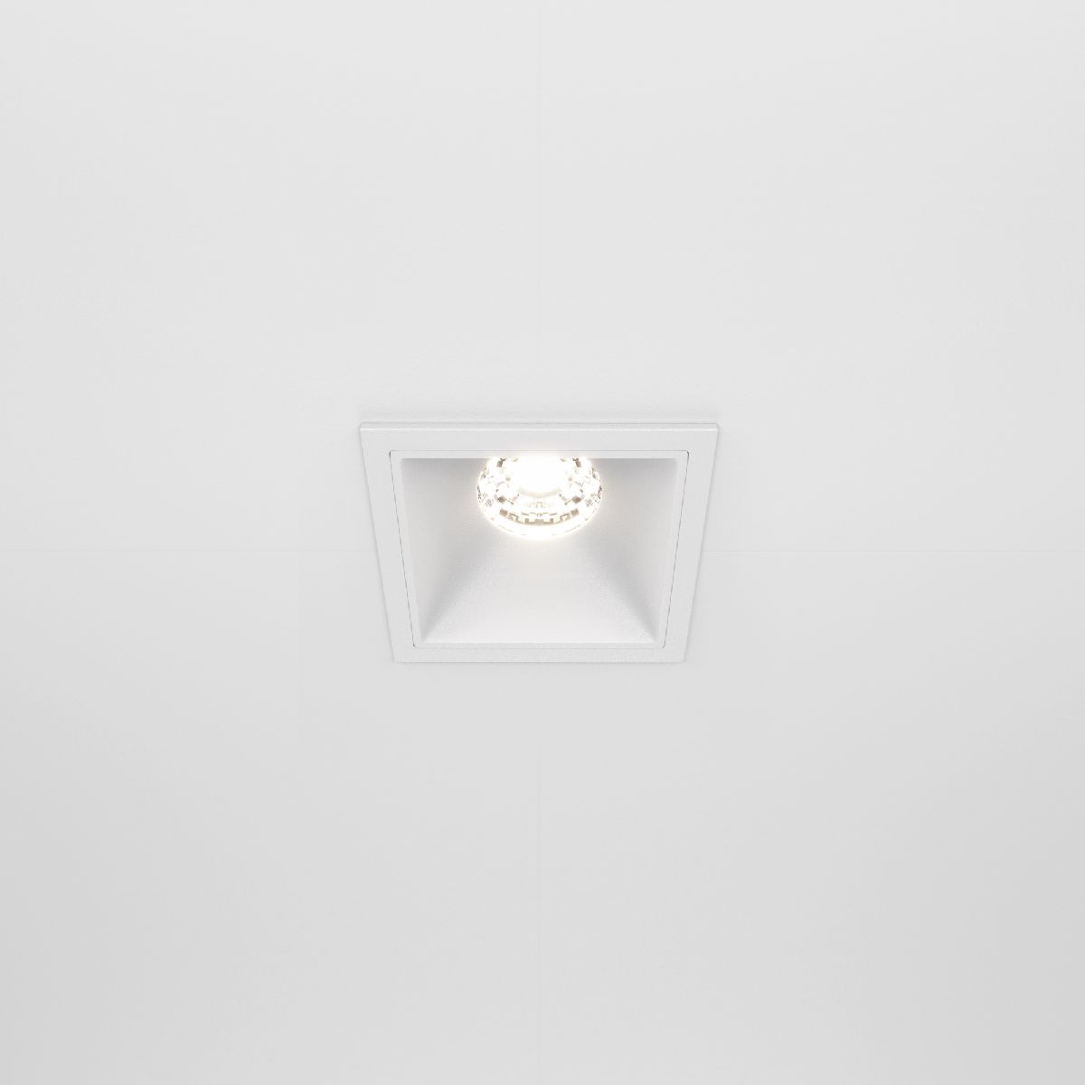 Встраиваемый светильник Maytoni Technical Alfa LED DL043-01-10W4K-SQ-W