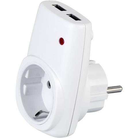 Розетка двойная с заземлением Werkel глянцевый никель WL02-SKG-02-IP20 4690389147067