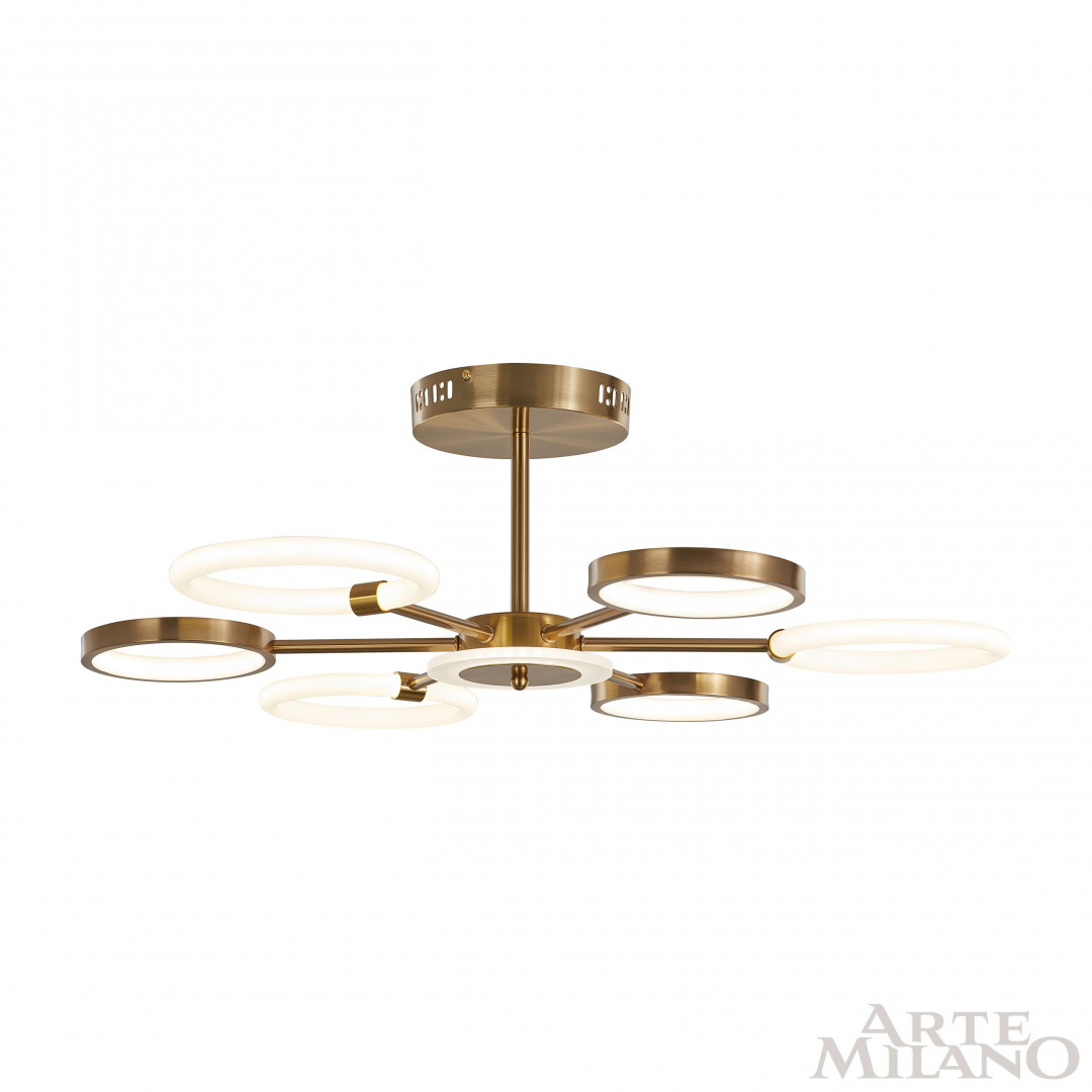 Потолочная люстра Arte Milano Neapolis 277240/6 GD
