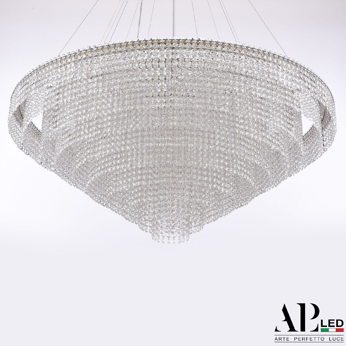 Каскадная люстра Arte Perfetto Luce Sicilia SH13.100.C.Ni.4000