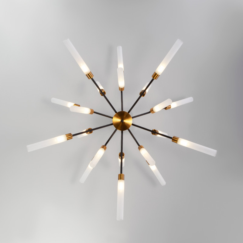 Люстра на штанге Eurosvet 70120 черный