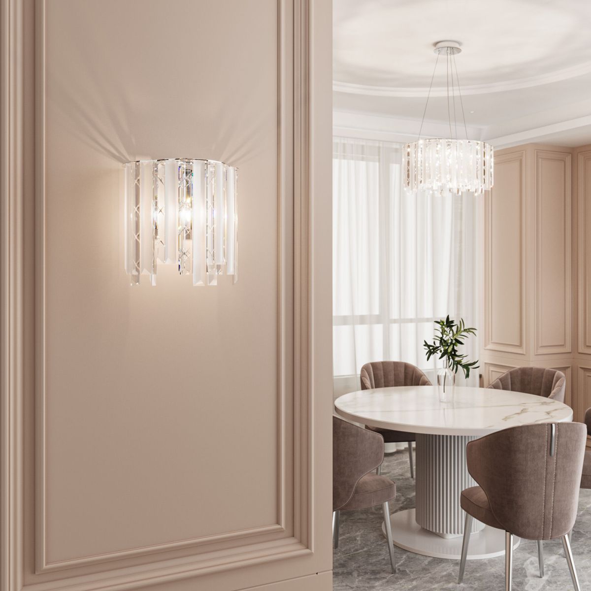 Настенный светильник Eurosvet 101011 хром a071171