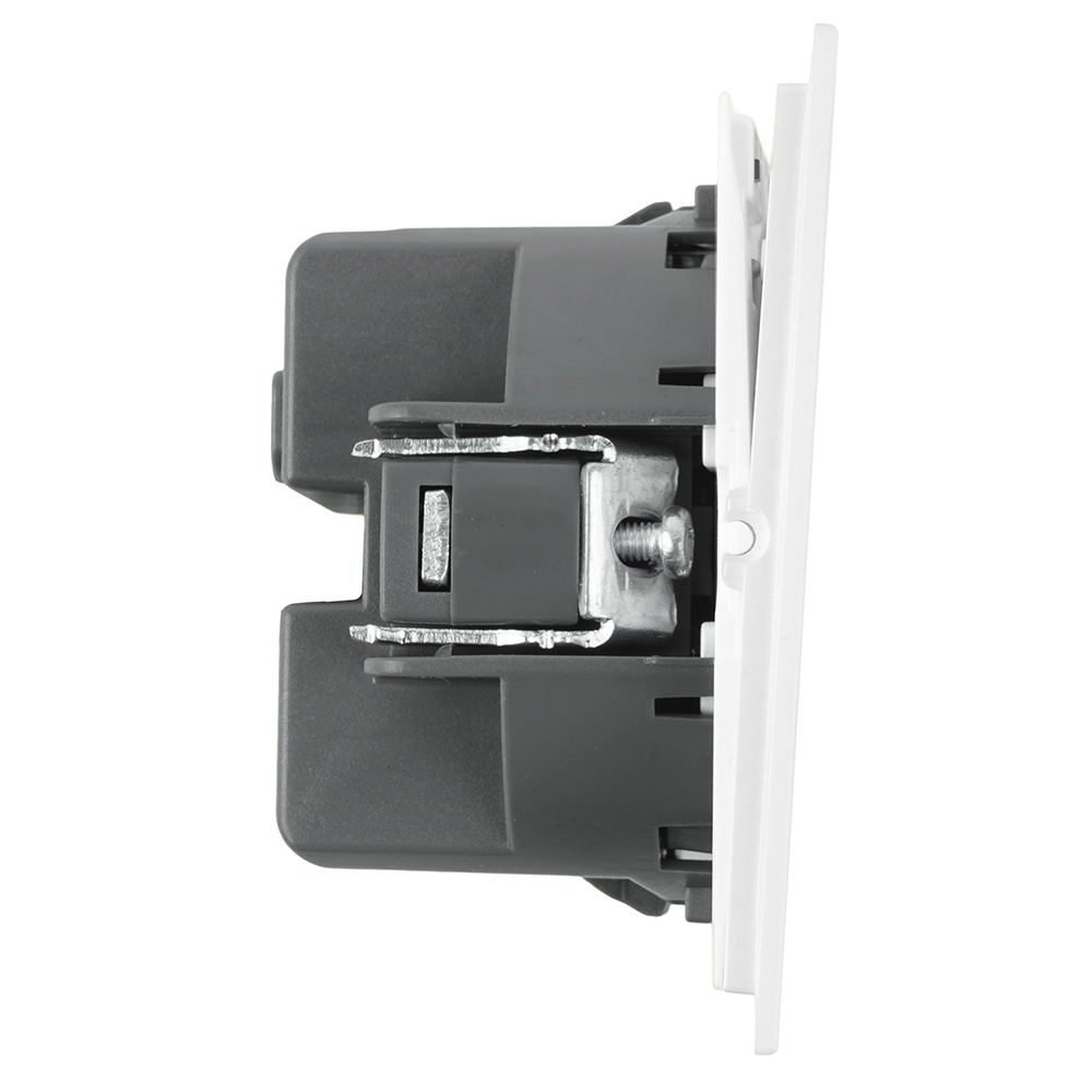 Выключатель 1-клавишный (механизм) Stekker Мия 250В 10А RSW10-3103-01 белая магнолия 50428