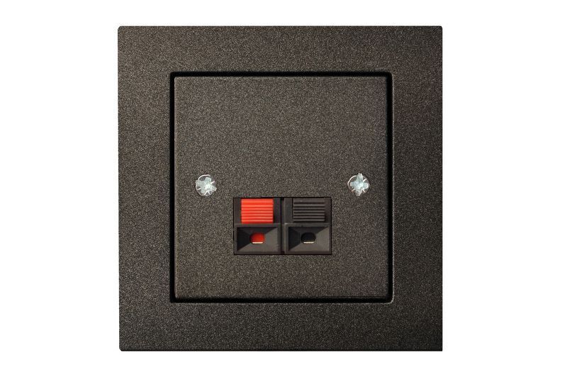 Аудио розетка одноместная Liregus Epsilon 28-114