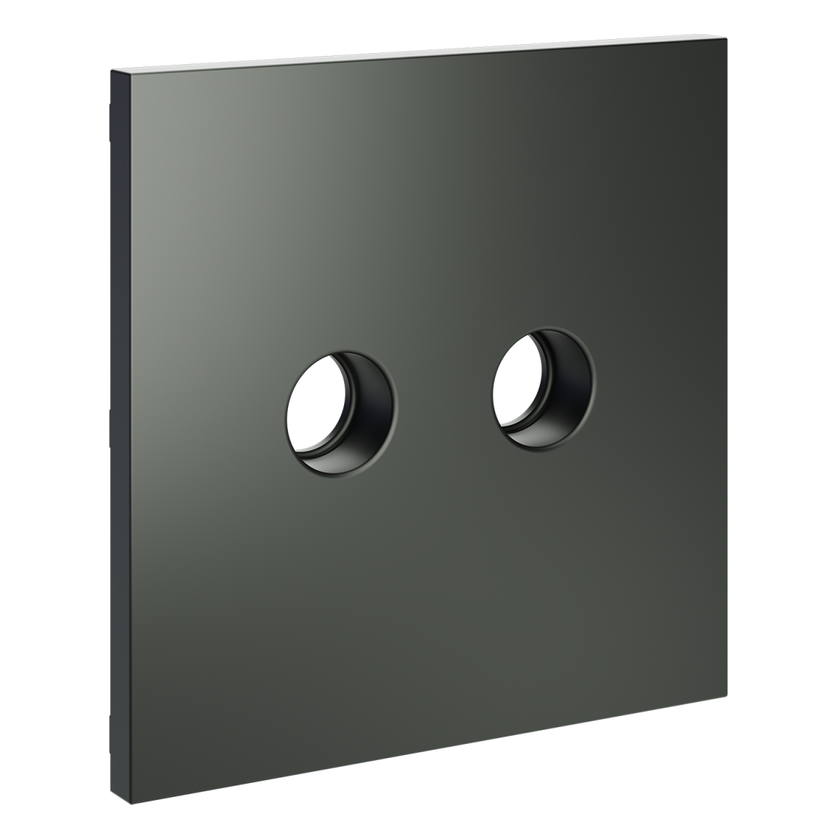 Накладка для розетки телевизионной оконечной TV+SAT Voltum S70 (титан) VLS001606