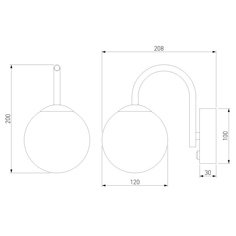 Бра Bogates Brook 360/1