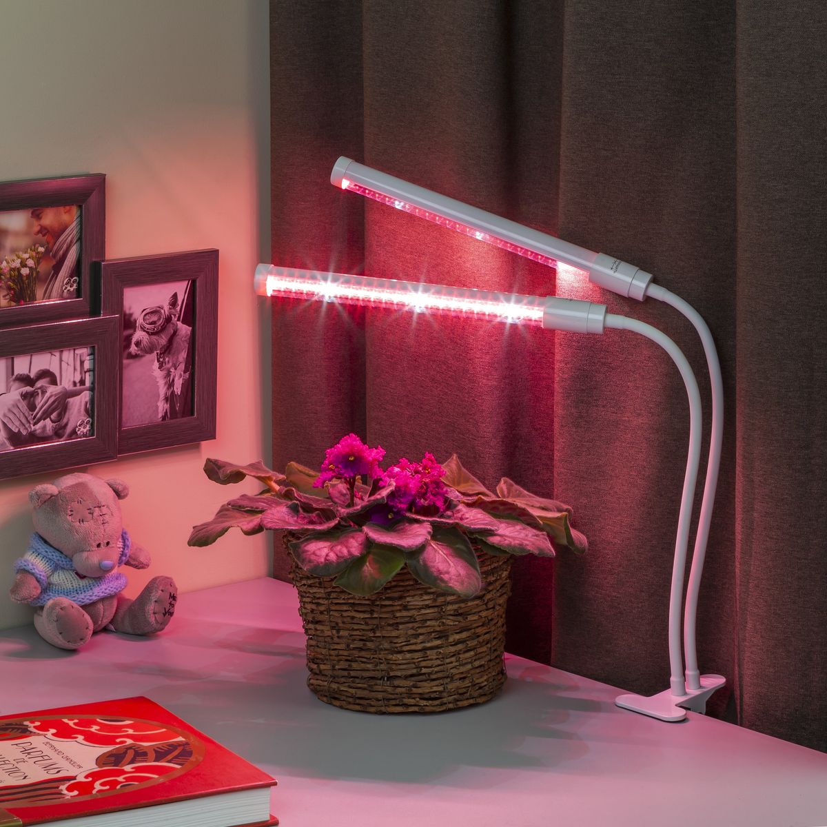 Светильник для растений на прищепке ЭРА FITO-20W-АLED-L Б0049550