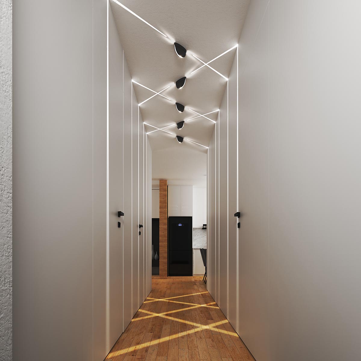 Уличный светильник Elektrostandard 1630 TECHNO LED черный