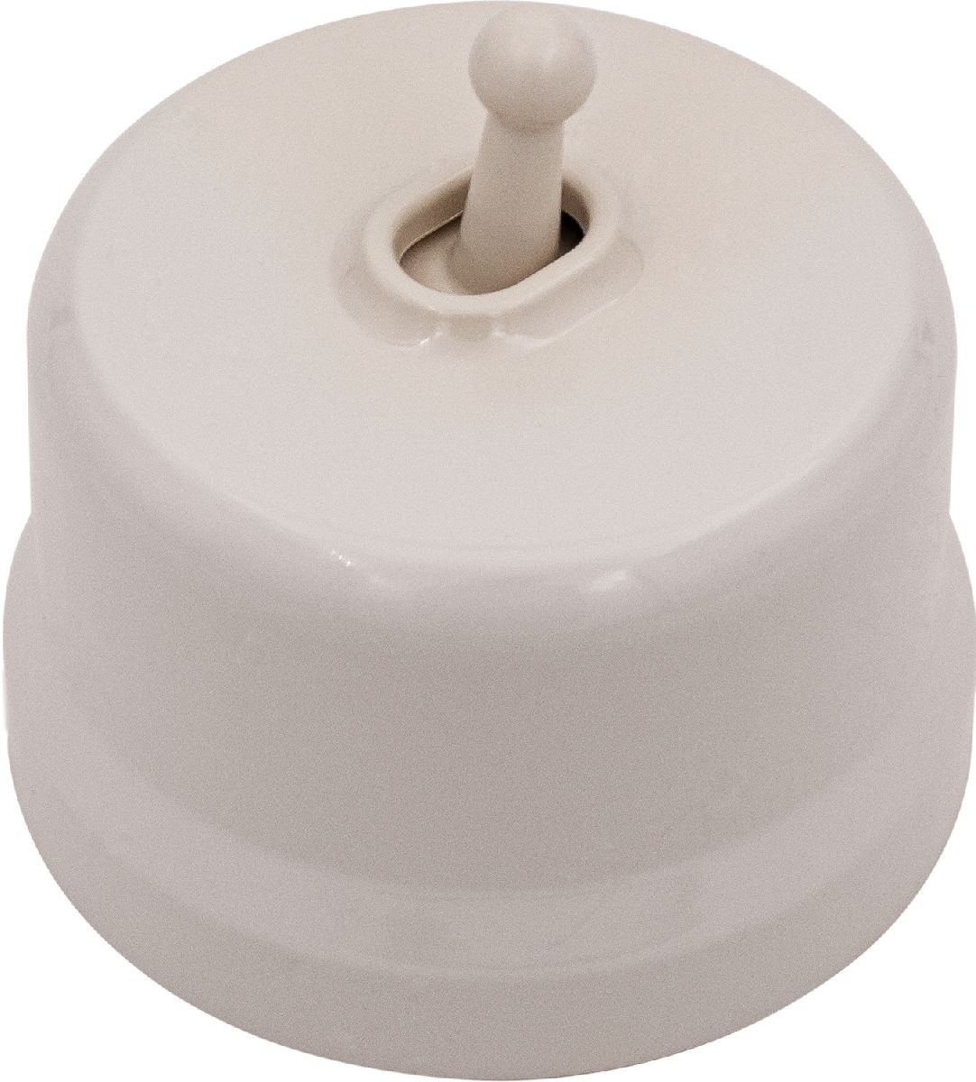 Выключатель одноклавишный проходной тумблерный Bironi Лизетта B1-231-24