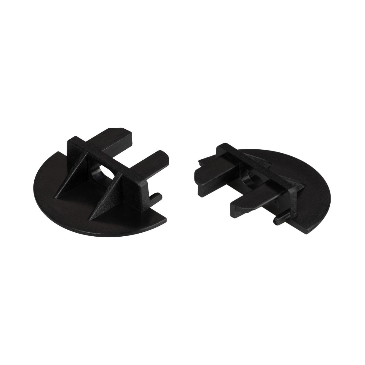 Заглушка Arlight для MIC-FS-R черная с отверстием 047224