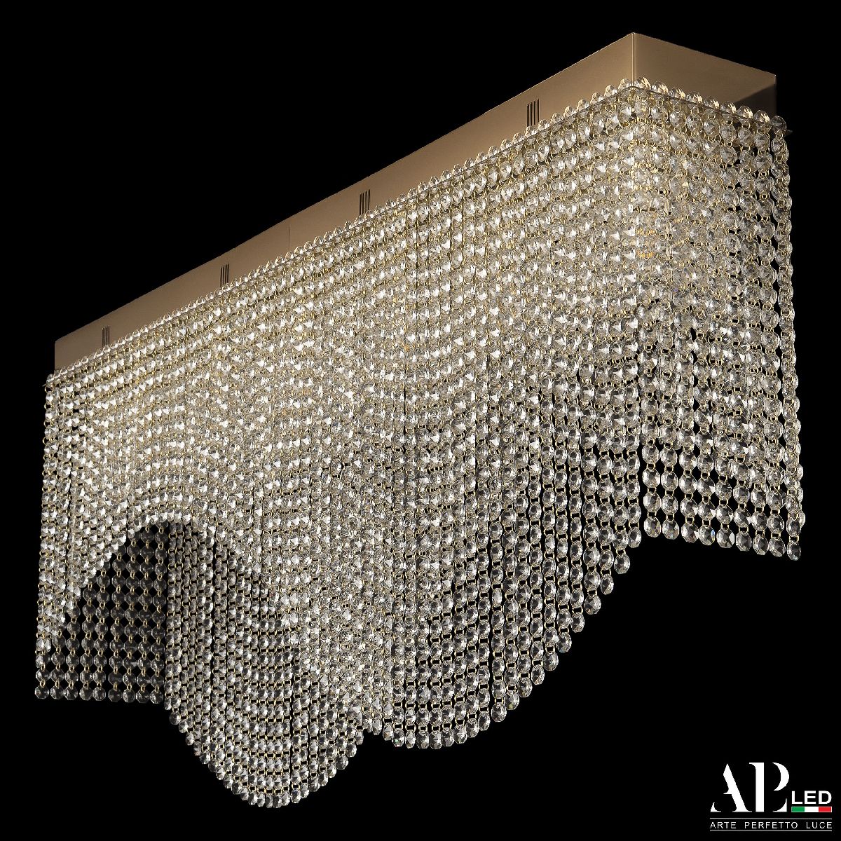 Потолочная люстра Arte Perfetto Luce Sicilia SH512.2.100.B.Ni.4000