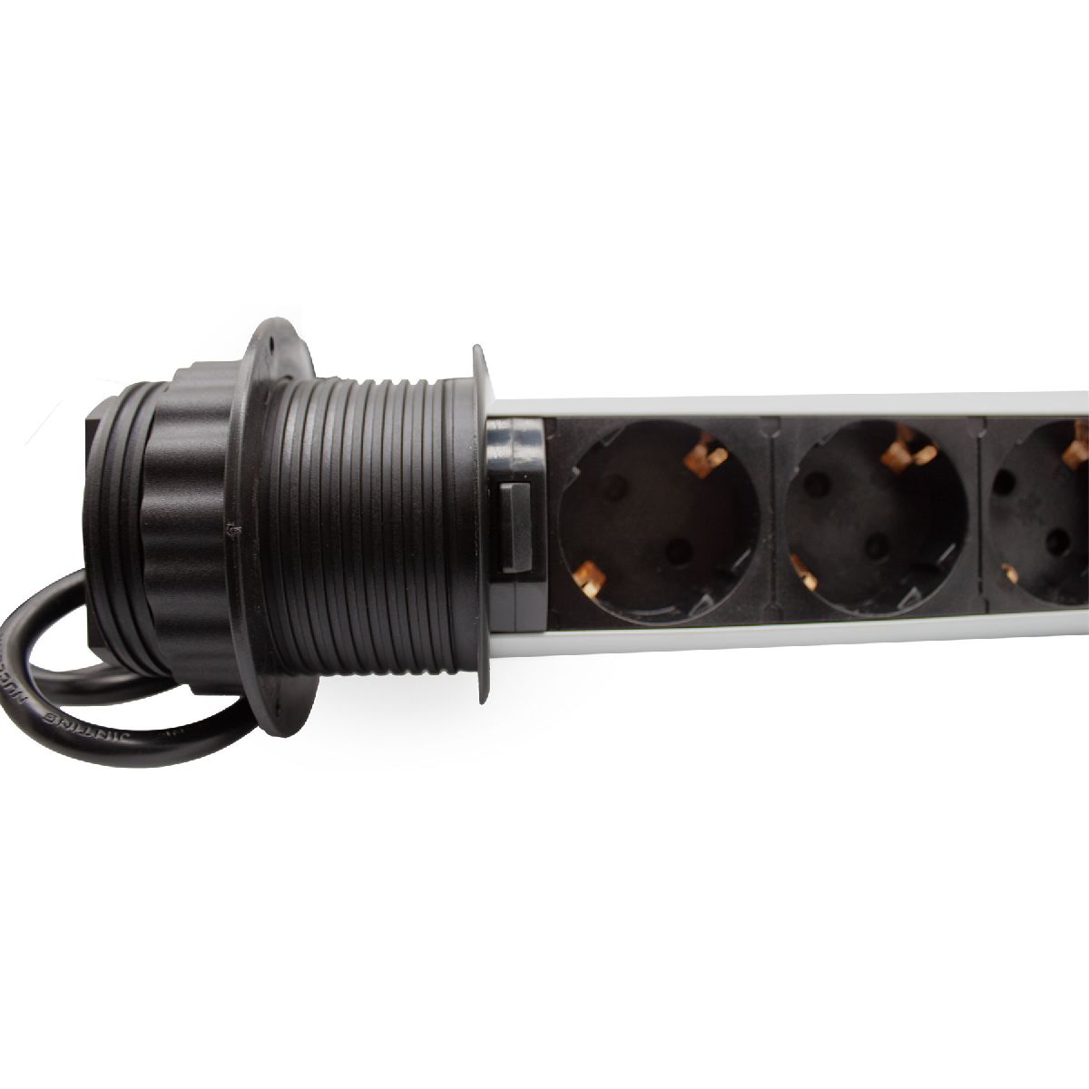 Блок розеток 105S (J) (3 секции + 2 USB) Mebax 00-00003151