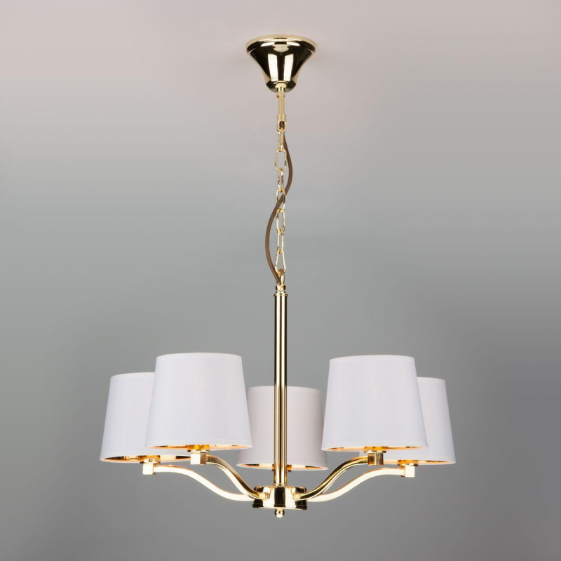 Подвесная люстра Eurosvet Felicia 70073/5 золото