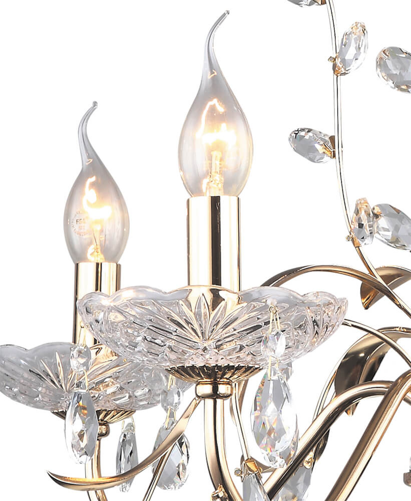 Подвесная люстра Lumien Hall Флоренс 0017/5P-FGD