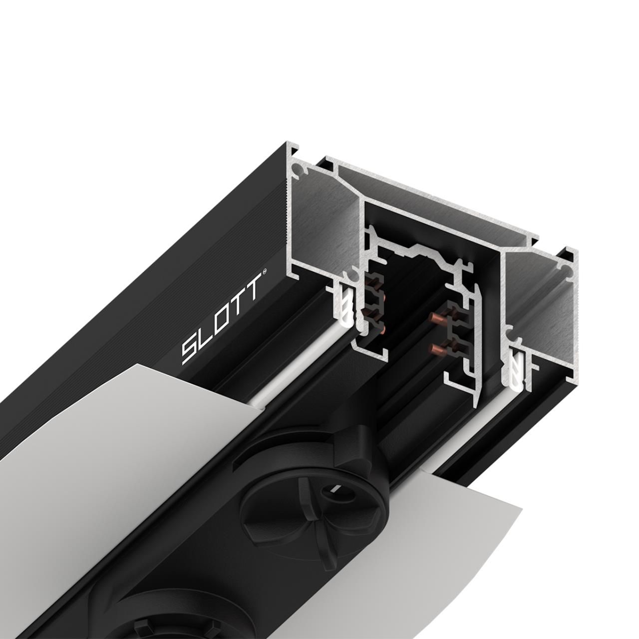 Интрудер для встраивания трехфазного трека Novotech 135189