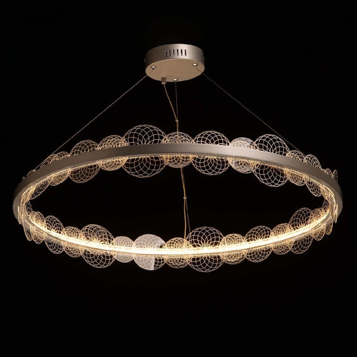 Подвесная люстра De Markt Платлинг 661019001