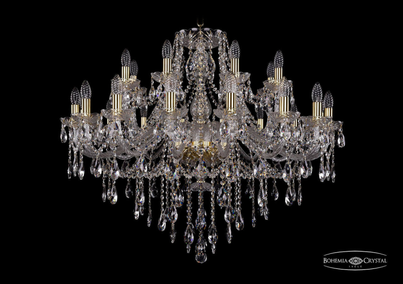 Подвесная люстра Bohemia Ivele 1415/16+8/360/G