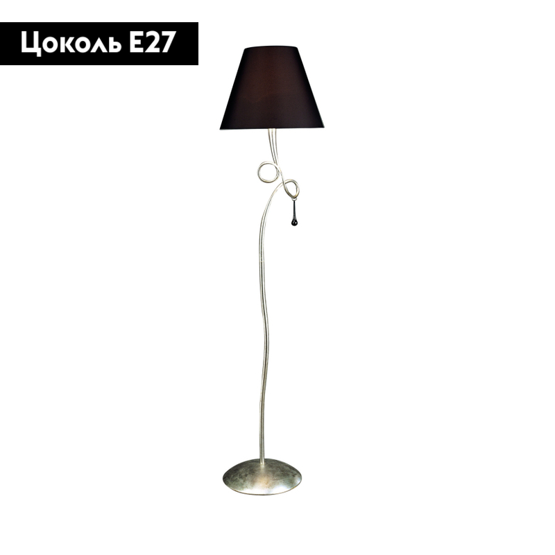 Торшер Mantra Paola Painted Silver 3533