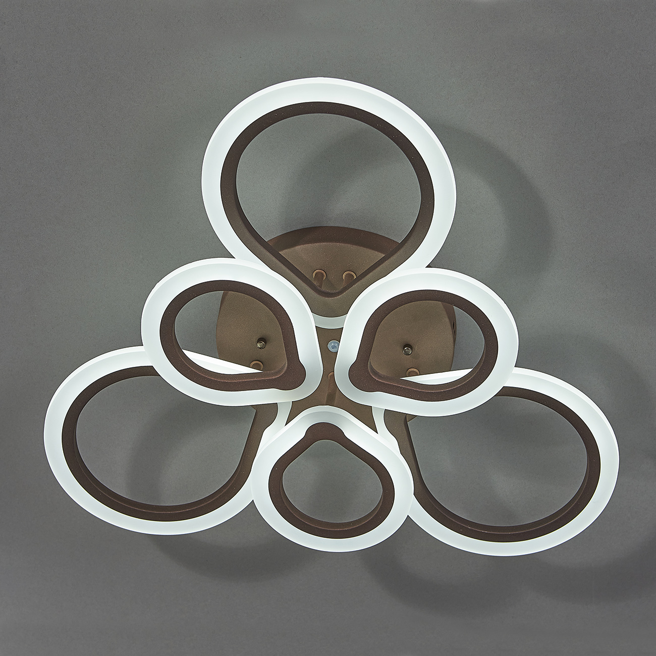 Потолочная светодиодная люстра Escada Molly 10221/6LED Coffee