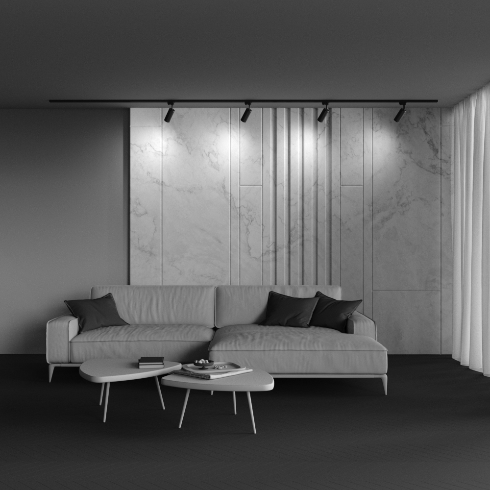 Трековый светильник Maytoni Track lamps TR011-1-GU10-B