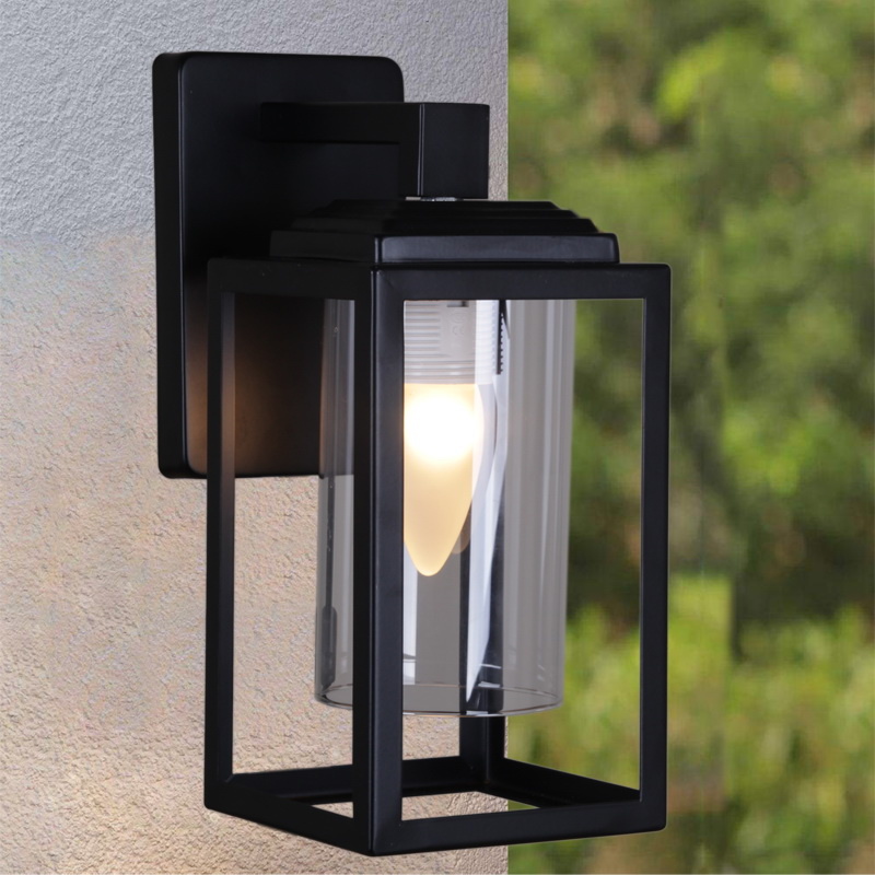 Уличный настенный светильник Reluce 08289-9.2-001U BK