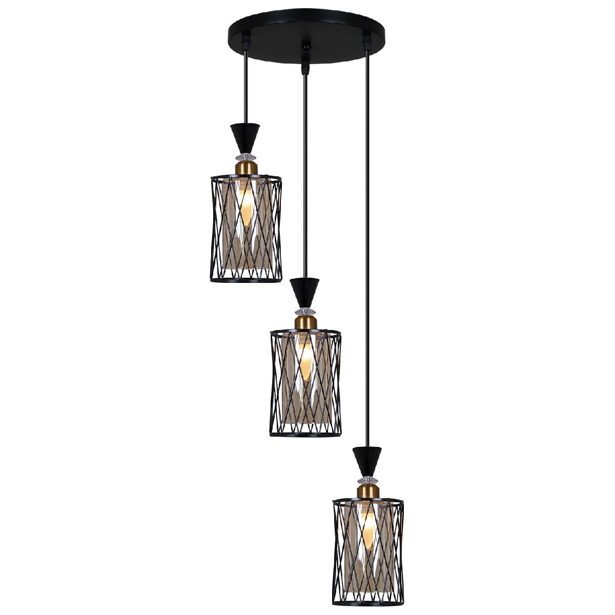 Подвесной светильник Reluce 00307-0.9-03 BK